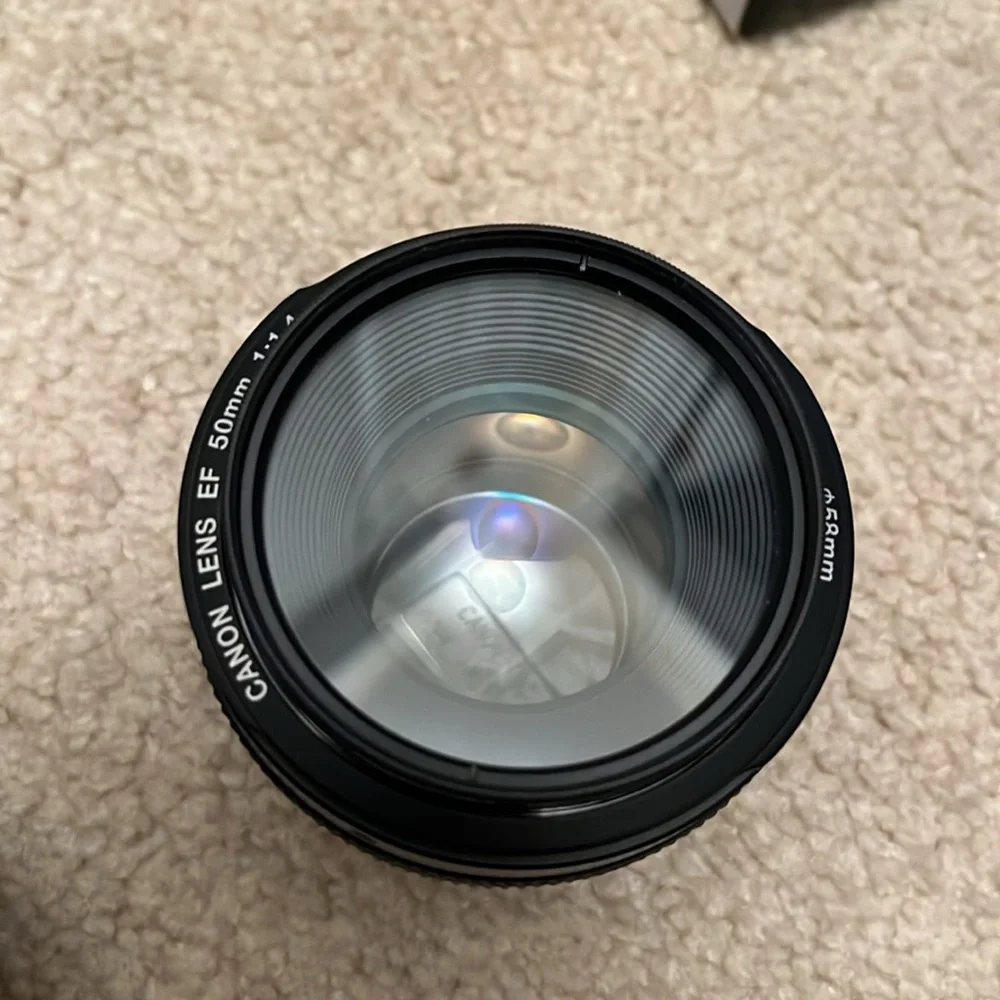 Canon lense 50 mm 1.4